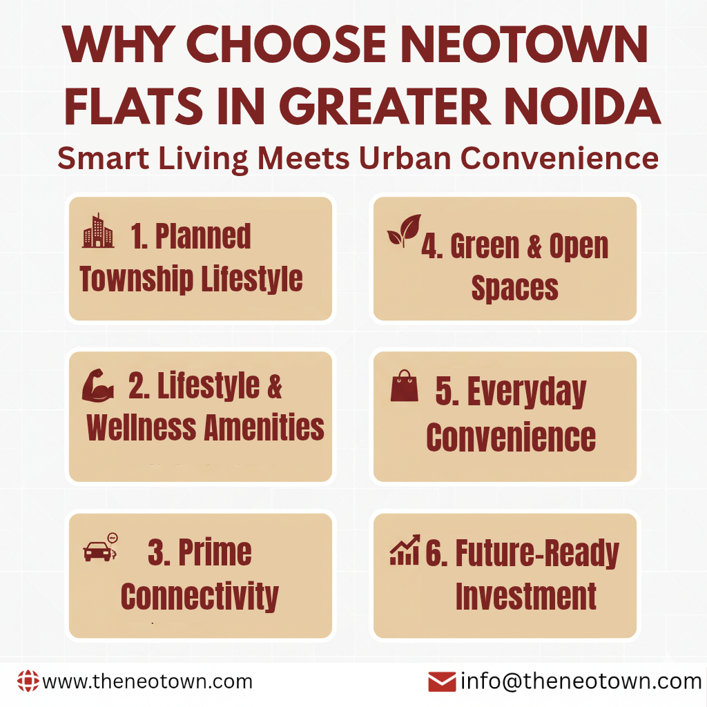 Reasons to Choose the NeoTown Flats in Greater Noida for Your Next Home