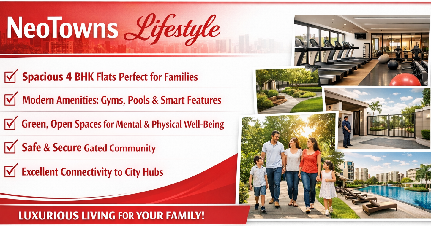 Affordable 4 BHK Flats